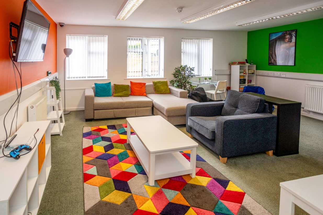 Communal area in Truro Foyer