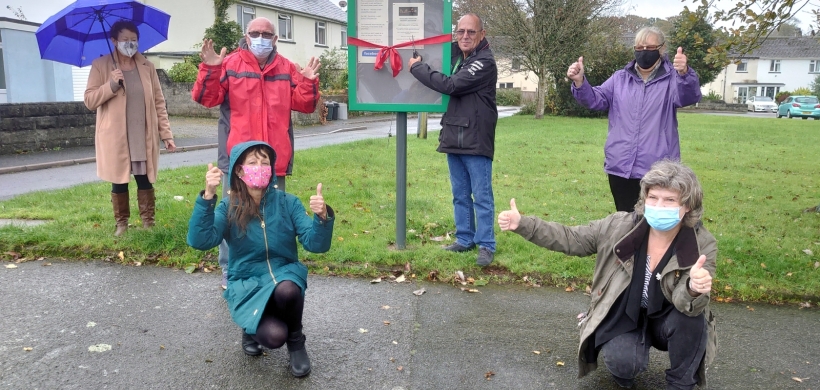 Joe and his team of helpers