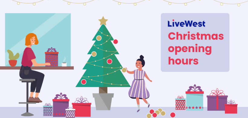 LiveWest Christmas opening hours