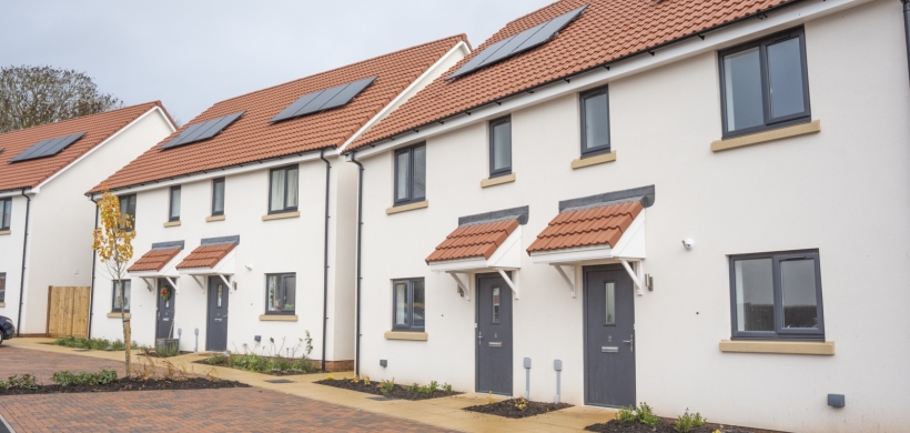 Rural housing development at Congresbury