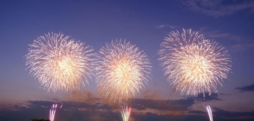 Image of fireworks. 