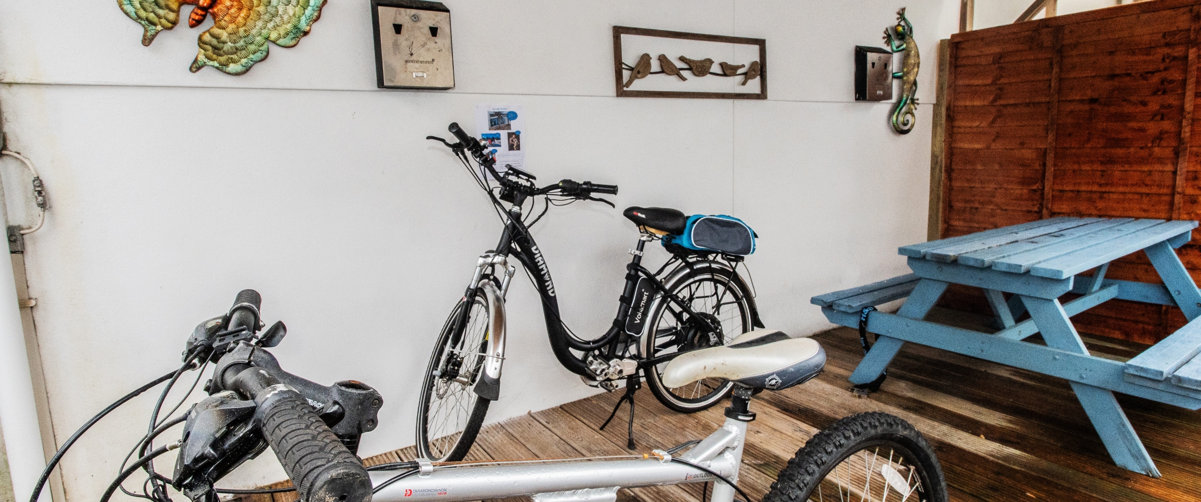 Bike shed Torbay Foyer