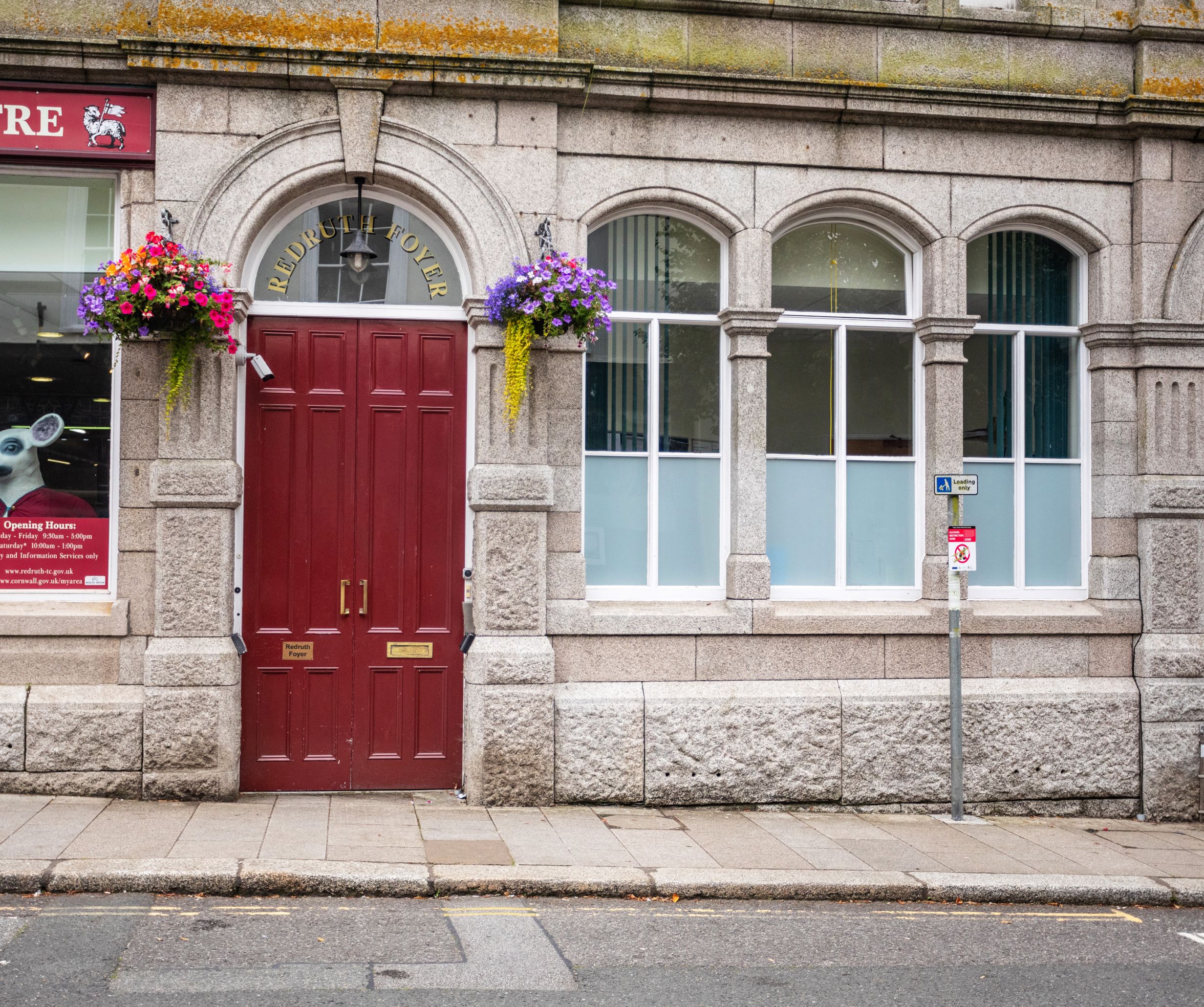 Outside of Redruth Foyer