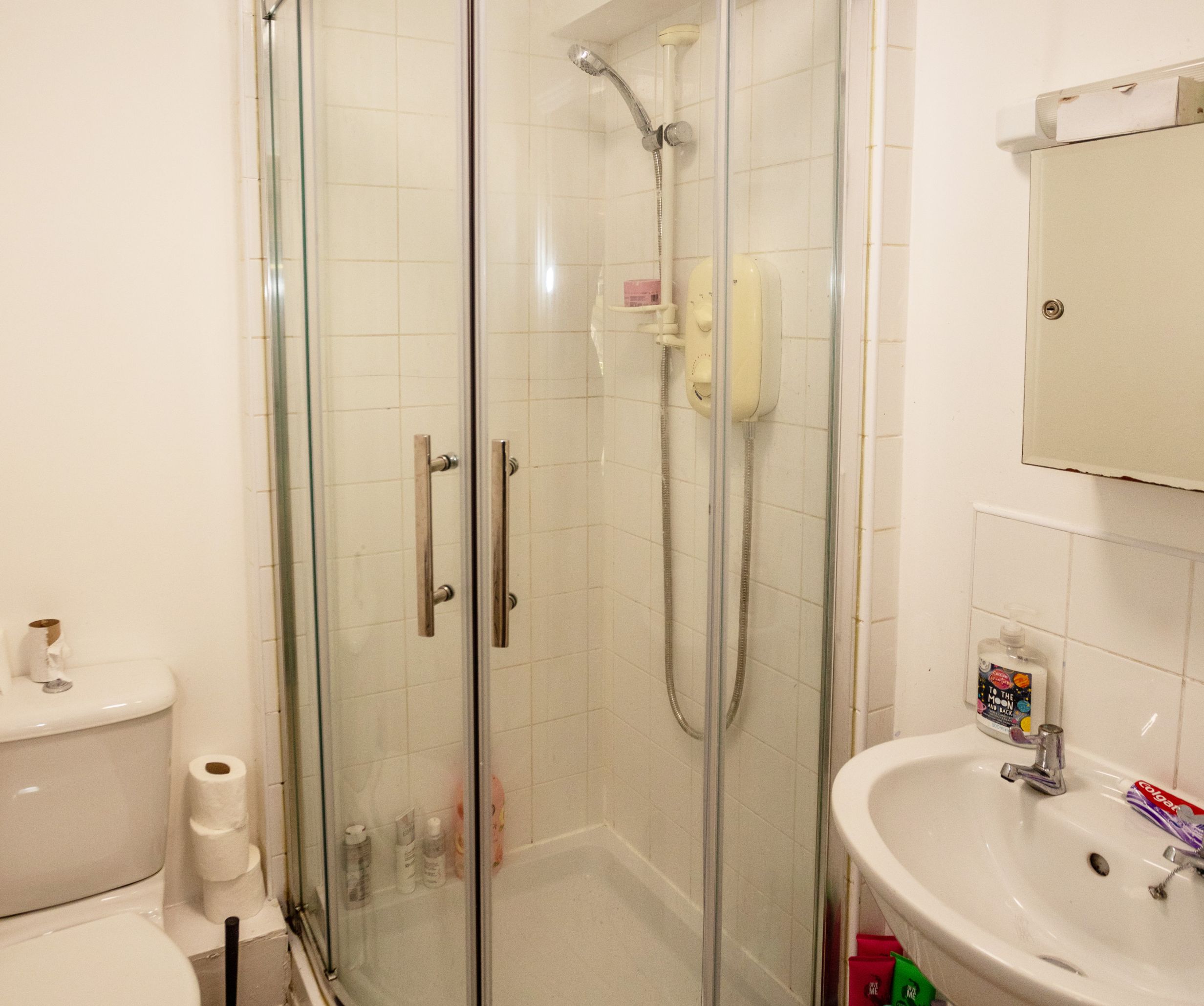 Truro Foyer shower