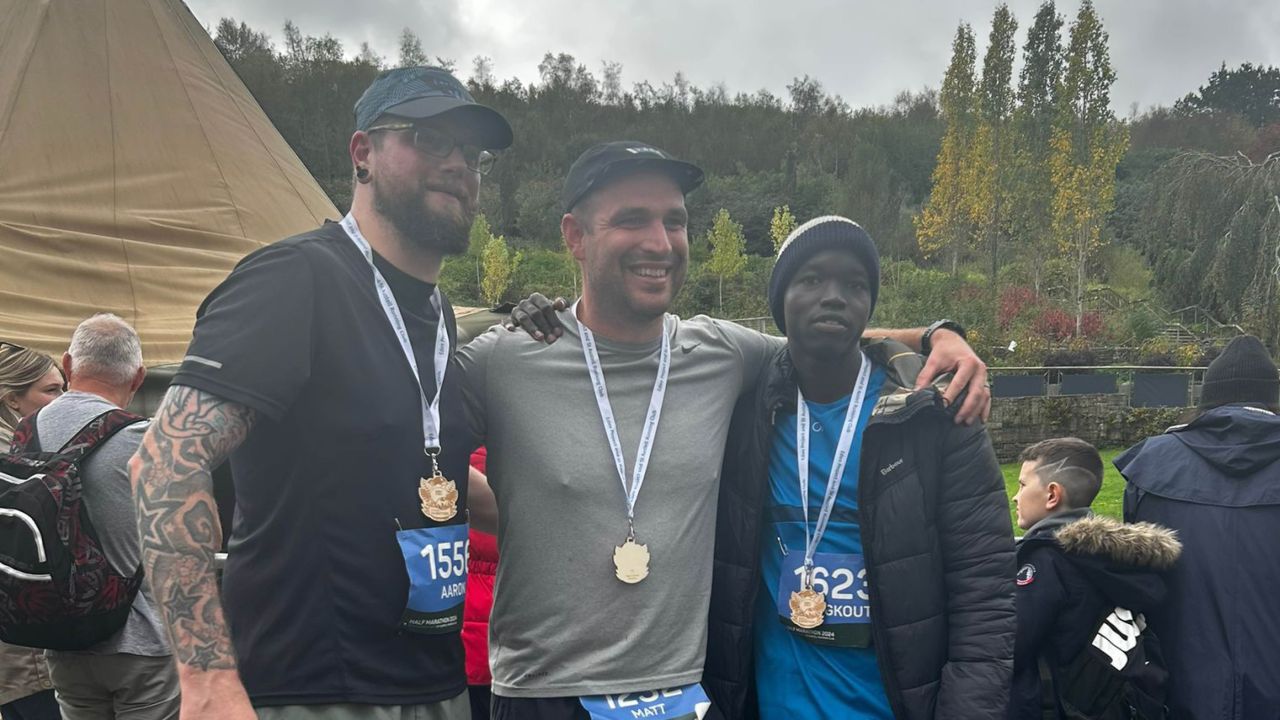 LiveWest colleagues and resident who completed the half marathon. 