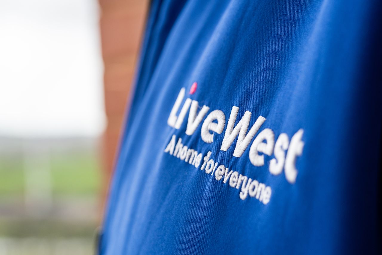 LiveWest logo.