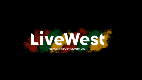 LiveWest Black History Month logo